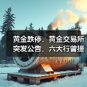 黄金跌停,黄金交易所突发公告,六大行曾提前预警(图1) 黄金跌停,黄金交易所突发公告,六大行曾提前预警(图1)