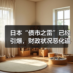 日本“债市之雷”已经引爆，财政状况恶化逼近临界点（图1）