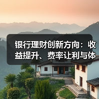 银行理财创新方向：收益提升、费率让利与体验优化（图3）