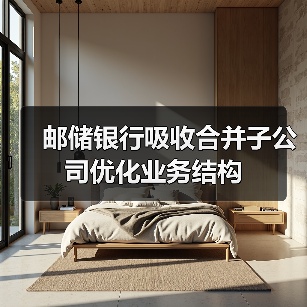 邮储银行吸收合并子公司优化业务结构（图1）