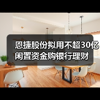 恩捷股份拟用不超30亿闲置资金购银行理财（图1）