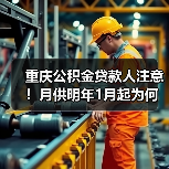 重庆公积金贷款人注意!月供明年1月起为何要降?(图2) 重庆公积金贷款人注意!月供明年1月起为何要降?(图2)