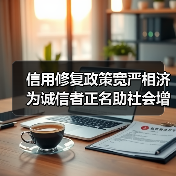 信用修复政策宽严相济 为诚信者正名助社会增信(图3) 信用修复政策宽严相济 为诚信者正名助社会增信(图3)