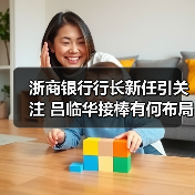 浙商银行行长新任引关注 吕临华接棒有何布局？（图1）
