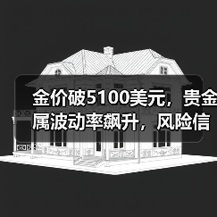 金价破5100美元，贵金属波动率飙升，风险信号暴露了吗？（图1）