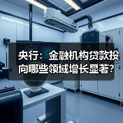 央行：金融机构贷款投向哪些领域增长显著？（图1）