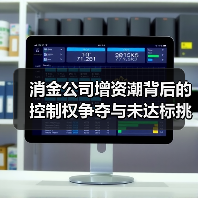 消金公司增资潮背后的控制权争夺与未达标挑战(图2) 消金公司增资潮背后的控制权争夺与未达标挑战(图2)