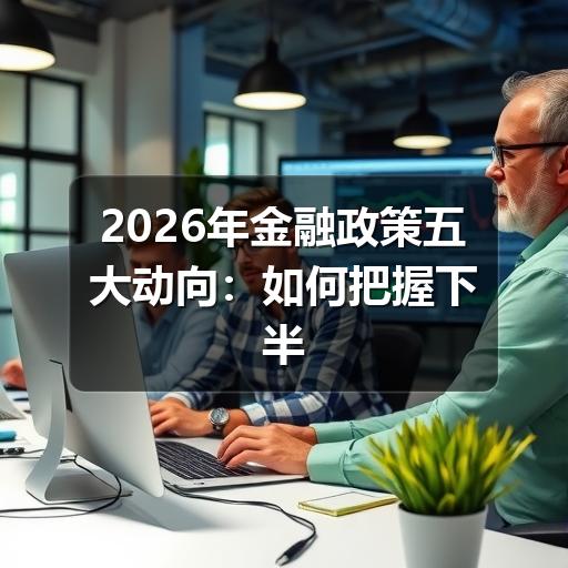 2026年金融政策五大动向:如何把握下半年资金风向