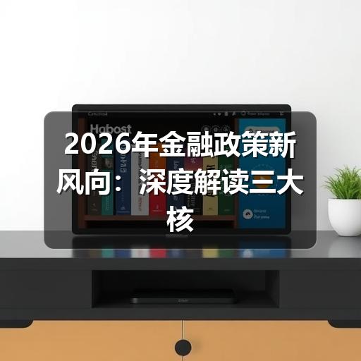 2026年金融政策新风向：深度解读三大核心变革