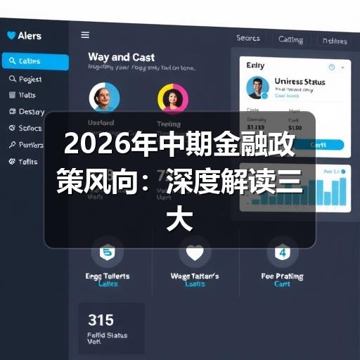 2026年中期金融政策风向:深度解读三大核心信号