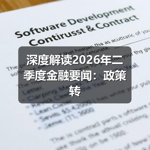 深度解读2026年二季度金融要闻:政策转向与市场新机