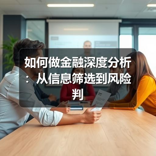 如何做金融深度分析:从信息筛选到风险判断的实用框架