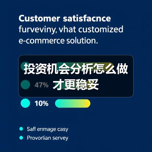 投资机会分析怎么做才更稳妥
