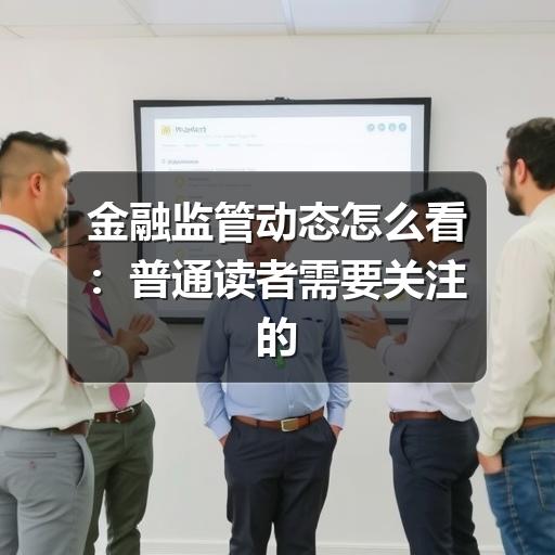 金融监管动态怎么看:普通读者需要关注的重点