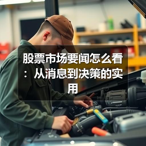 股票市场要闻怎么看：从消息到决策的实用方法