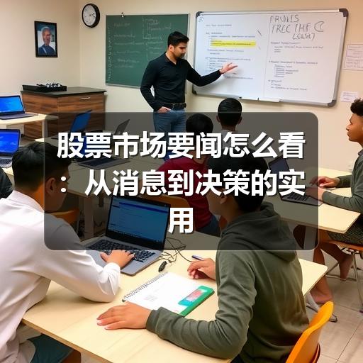 股票市场要闻怎么看：从消息到决策的实用方法