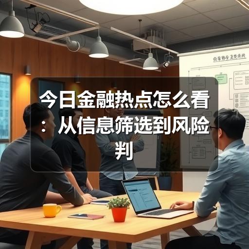今日金融热点怎么看:从信息筛选到风险判断的实用方法